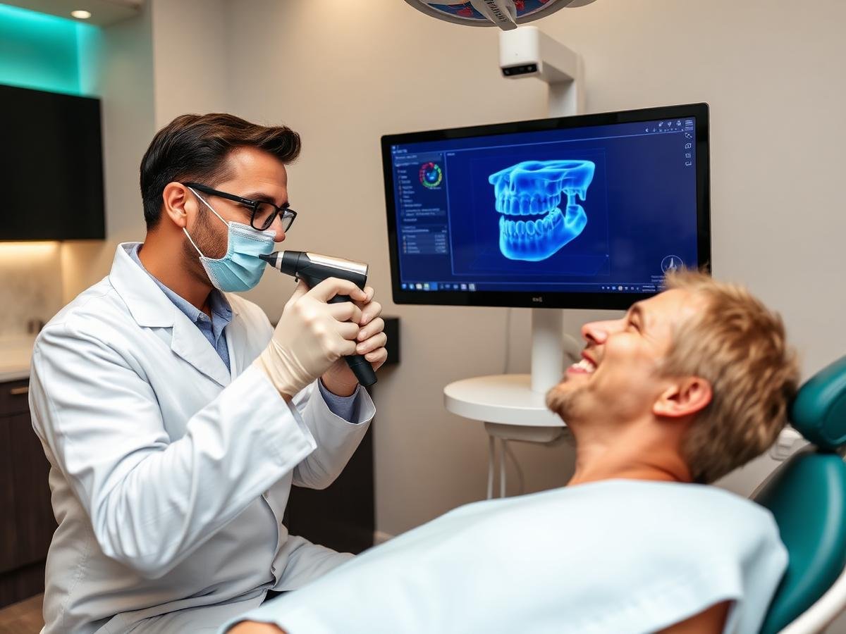 3D Scanner at Smile Care Dental Clinic, Faisal Town Lahore
